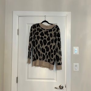 Aqua cashmere sweater size xs